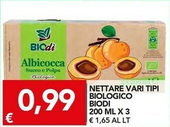 TuoDi Biodi Succhi di frutta offerta