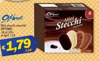 Ard Discount Optimo Mini stecchi assortiti x8 gr. 250 offerta