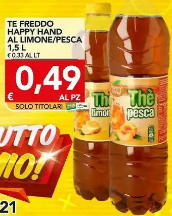 Happy hand The Freddo Al Limone Pesca