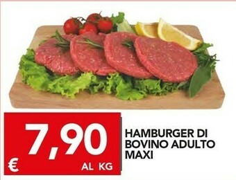 TuoDi Hamburger Di Bovino Adulto offerta