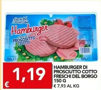 TuoDi Del borgo Hamburger offerta