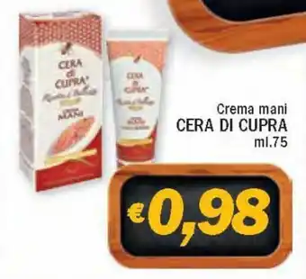 Ard Discount Cera di Cupra Crema mani ml. 75 offerta