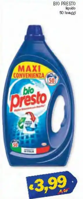 Bio Presto liquido 50 lavaggi