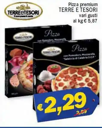 Ard Discount Terre e Tesori Pizza premium vari gusti offerta