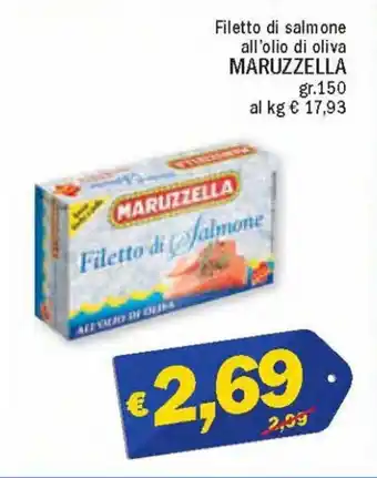 Ard Discount Maruzzella Filetto di salmone all'olio di oliva gr.150 offerta