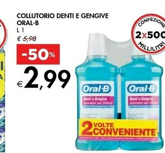 Bennet Oral-B Collutorio Denti E Gengive offerta