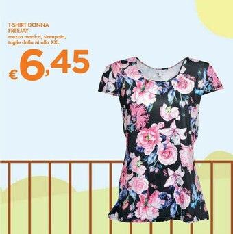 Bennet T-shirt Donna Freejay offerta