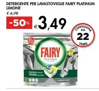 Bennet Fairy Fairy Detergente Per Lavastoviglie Platinum Limone offerta
