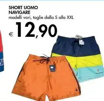 Short Uomo Navigare