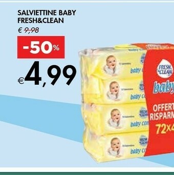Bennet Fresh & Clean Salviettine Baby offerta