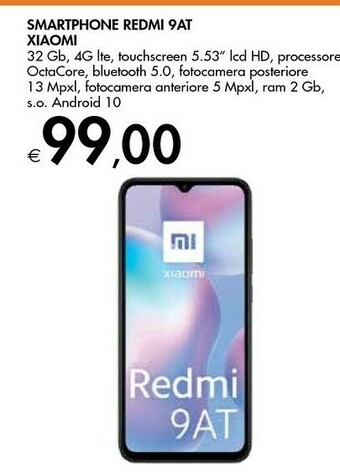 Bennet Xiaomi Smartphone Redmi 9AT offerta