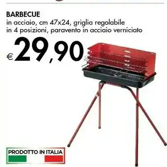 Bennet Barbecue 47x24 Cm offerta