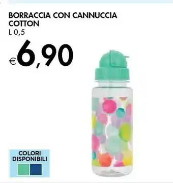 Bennet Borraccia Con Cannuccia Cotton offerta