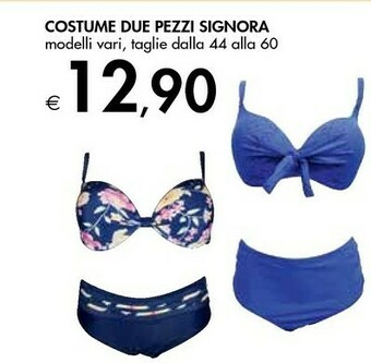 Costume Due Pezzi Signora