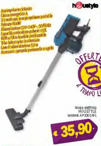 Ard Discount Houstyle Scopa elettrica modello AP2001HIL offerta