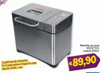 Ard Discount Houstyle Macchina per pane modello M PO13 offerta