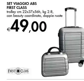 Bennet Set Viaggio Abs Frst Class offerta