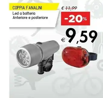 Bennet Coppia Fanalini Led A Batteria offerta