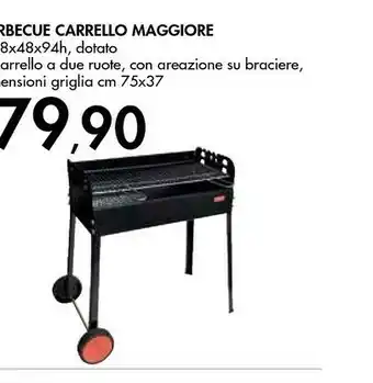 Bennet Barbecue Carrelio Maggiore offerta