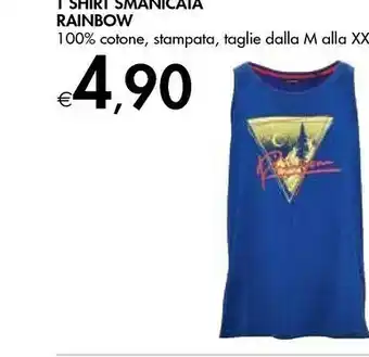 Bennet Rainbow Rainbow T Shirt Smanicata offerta