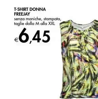 Bennet Tshirt Donna Freejay offerta