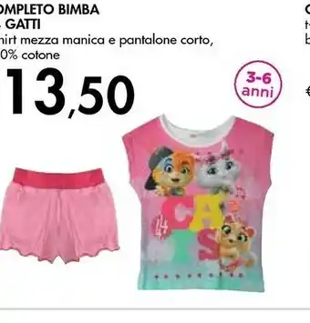 Bennet Completo Bimba offerta