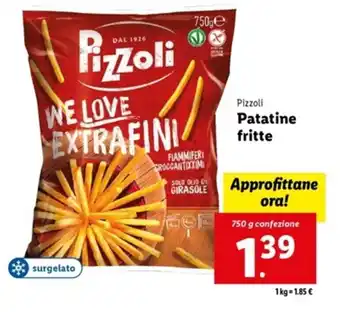 Italmark Pizzoli Patatine fritte 750 g offerta