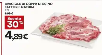Coop Fattorie Natura Braciole offerta
