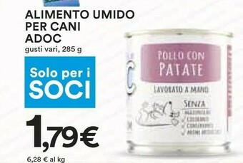 Coop Cibo per cani offerta