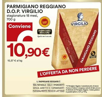 Coop Parmigiano reggiano Parmigiano offerta