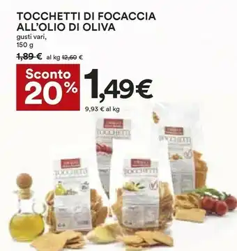 Coop Focaccia offerta
