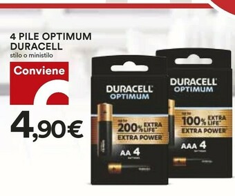 Coop Duracell Pile offerta