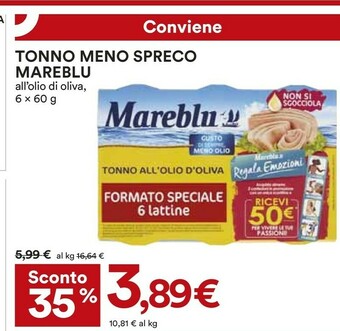 Coop Mareblu Tonno offerta
