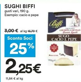 Coop Biffi Sughi per pasta offerta