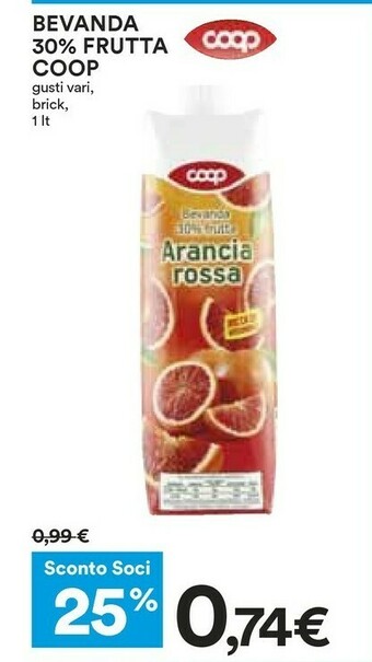 Coop Bevande analcoliche offerta