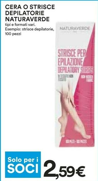 Coop Cura del corpo offerta