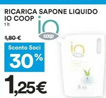 Coop Sapone liquido offerta