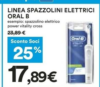 Coop Oral b Spazzolino elettrico Oral B offerta