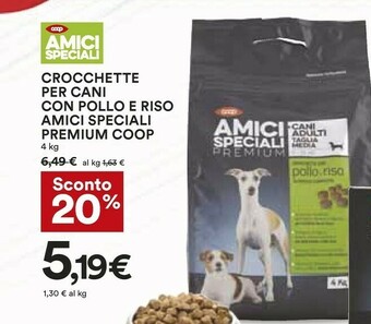 Coop Cibo per cani offerta