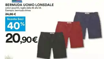 Coop Lonsdale Tuta uomo offerta