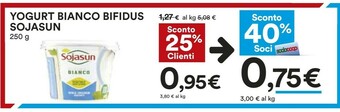 Coop Sojasun Yogurt offerta