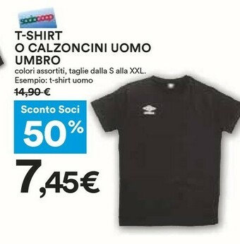 Coop T-shirt uomo offerta