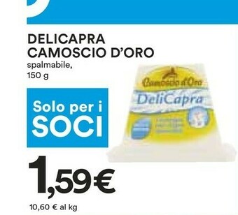Coop Camoscio d'Oro Formaggio offerta