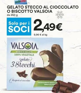 Coop Valsoia Gelato offerta