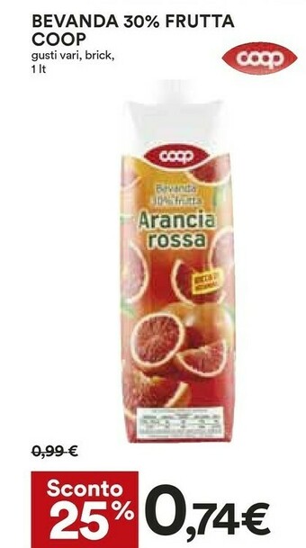 Coop Bevande analcoliche offerta