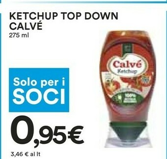 Coop Calvè Salsa offerta