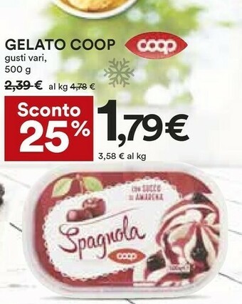 Coop Gelato offerta