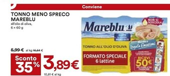 Coop Mareblu Tonno offerta