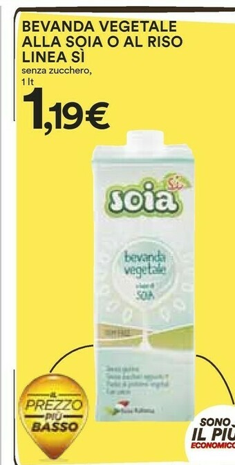 Coop Latte di soia offerta