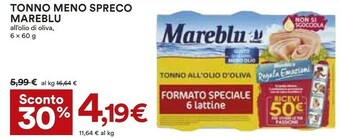 Coop Mareblu Tonno offerta